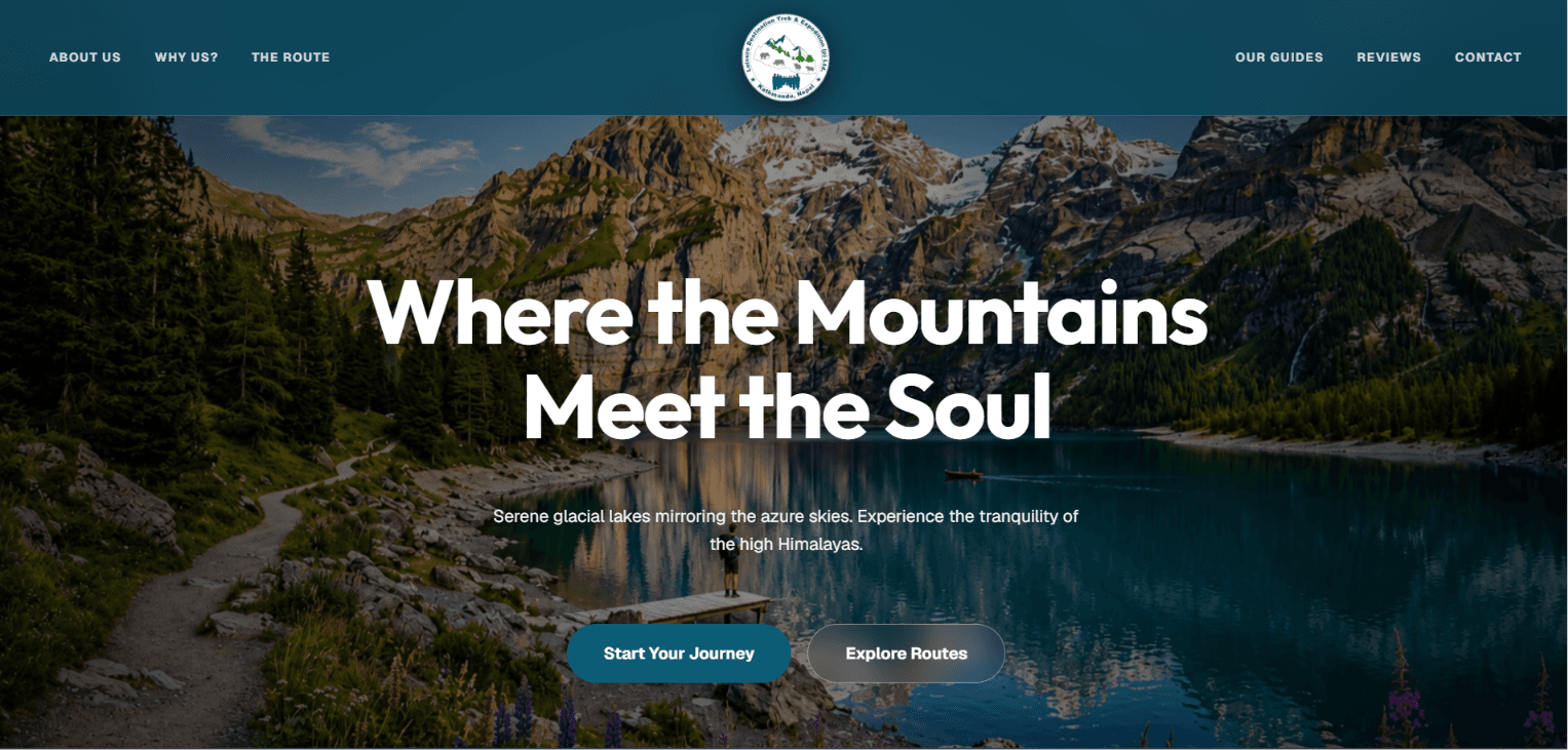 Travel & Tourism Website