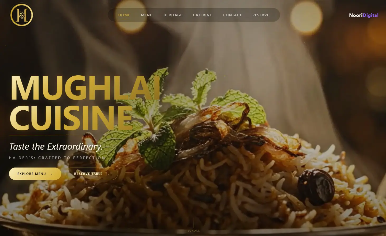 Restaurant Website