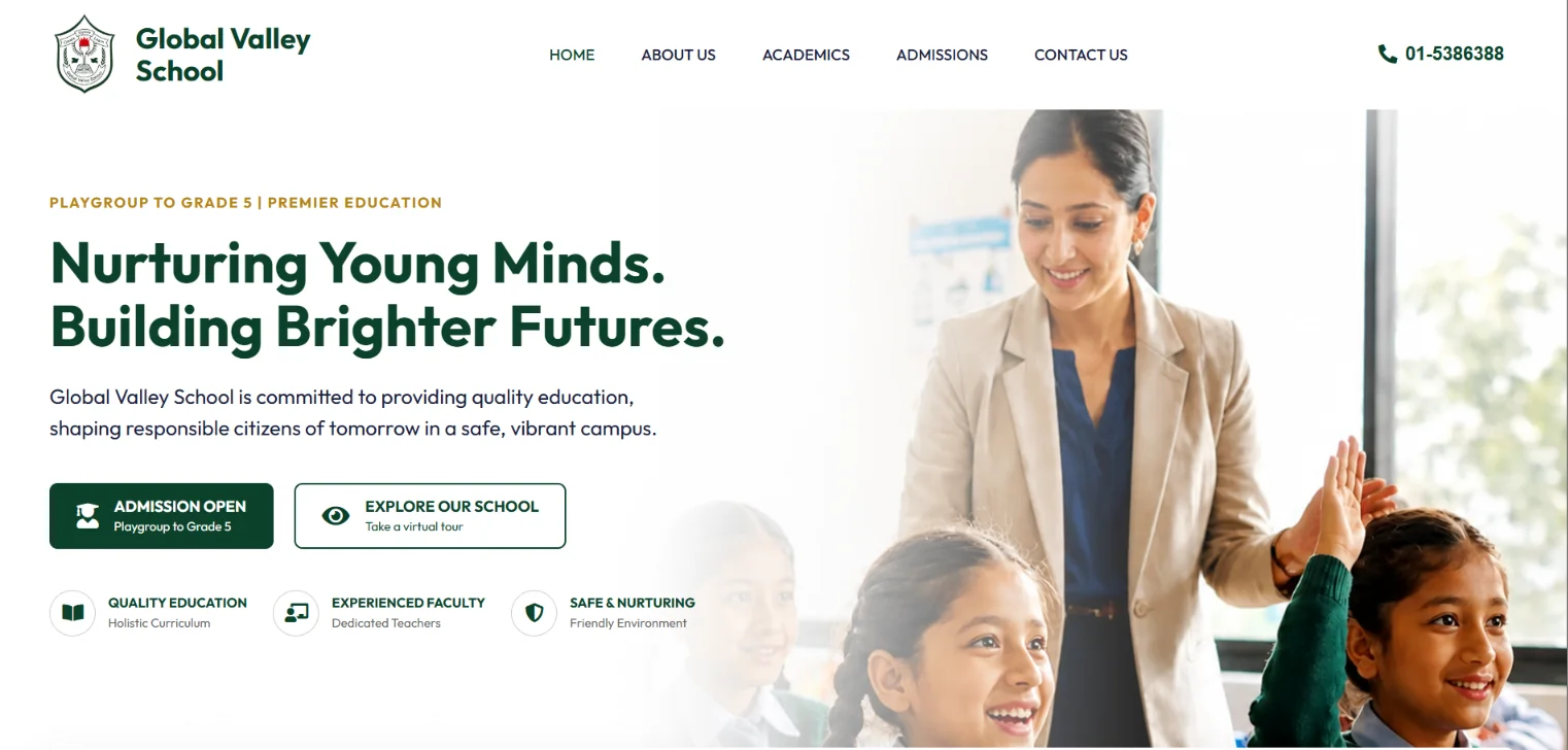 Custom Web Portal